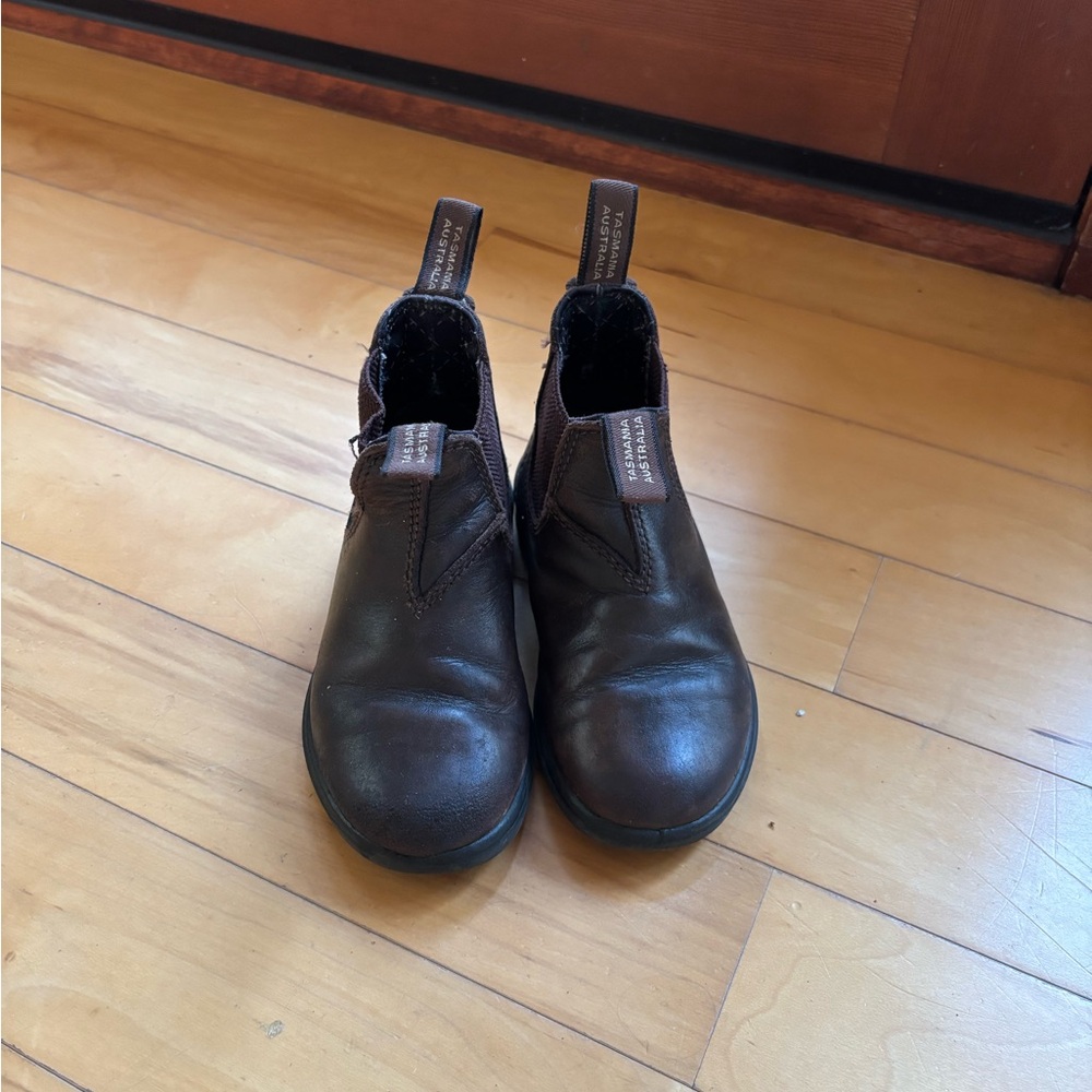Blundstone Brown Leather Ankle Boots toddler 9